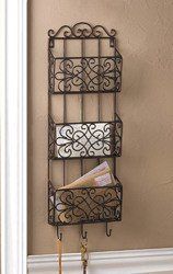 Vintage Charm Triple Wall Rack