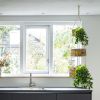3 Tier Woven Hanging Fruit Basket | Hanging Holder for Kitchen & Pantry Counter - Versatile Hanging Storage Basket for Home