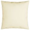 Throw Pillows 4 pcs Cream 23.6"x23.6" Fabric